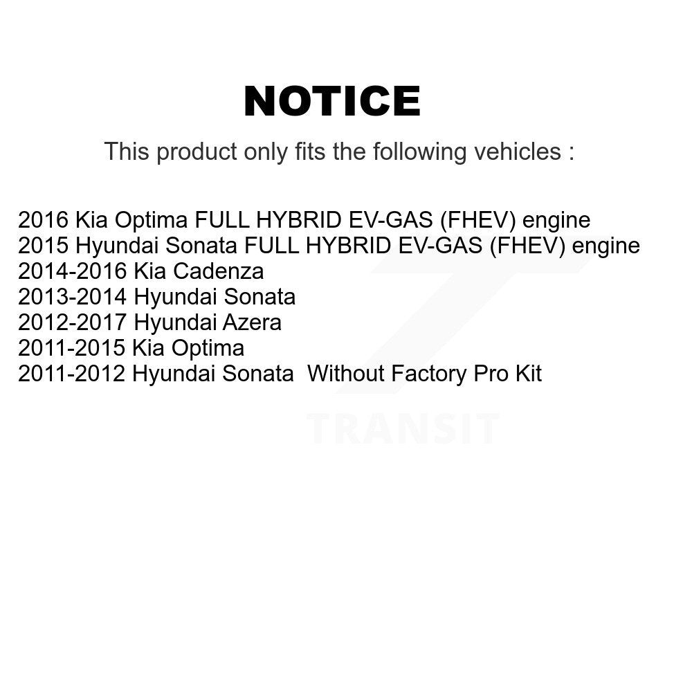 [Arrière] Amortisseur de suspension pour Hyundai Sonata Kia Optima Cadenza Azera KSH-100582