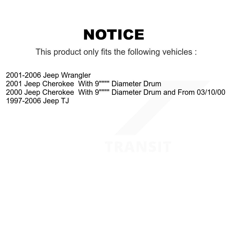[Avant + Arrière] Kit de plaquette (semi-métallique) de frein pour Jeep Wrangler Cherokee TJ KSN-100103