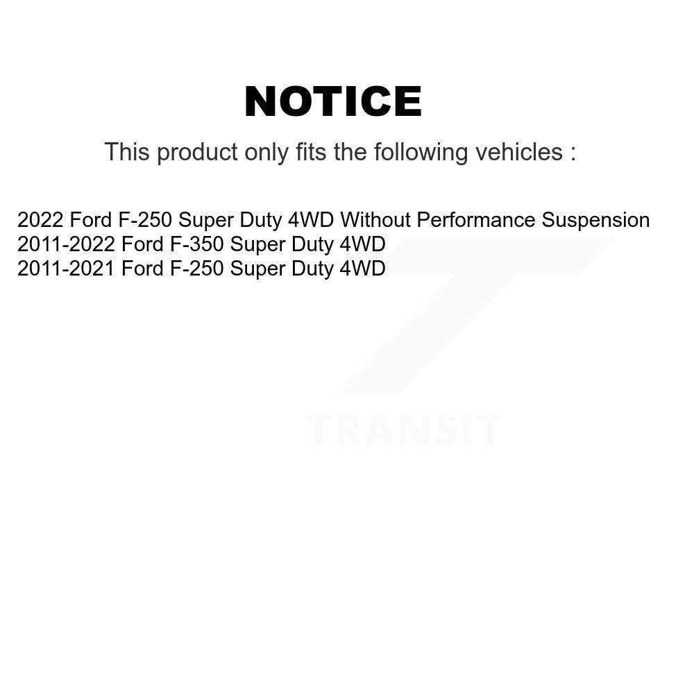[Avant] Amortisseur de suspension pour Ford F-350 Super Duty F-250 4WD KSS-100036