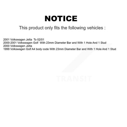 [Avant] Kit d'ensemble de jambe de suspension avec ressort hélicoïdal pour Volkswagen Jetta Golf Beetle KSS-100488