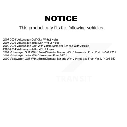 [Avant] Kit d'ensemble de jambe de suspension avec ressort hélicoïdal pour Volkswagen Jetta Beetle Golf City KSS-100490