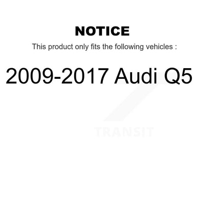 [Avant] Kit d'ensemble de jambe de suspension avec ressort hélicoïdal pour 2009-2017 Audi Q5 KSS-100717