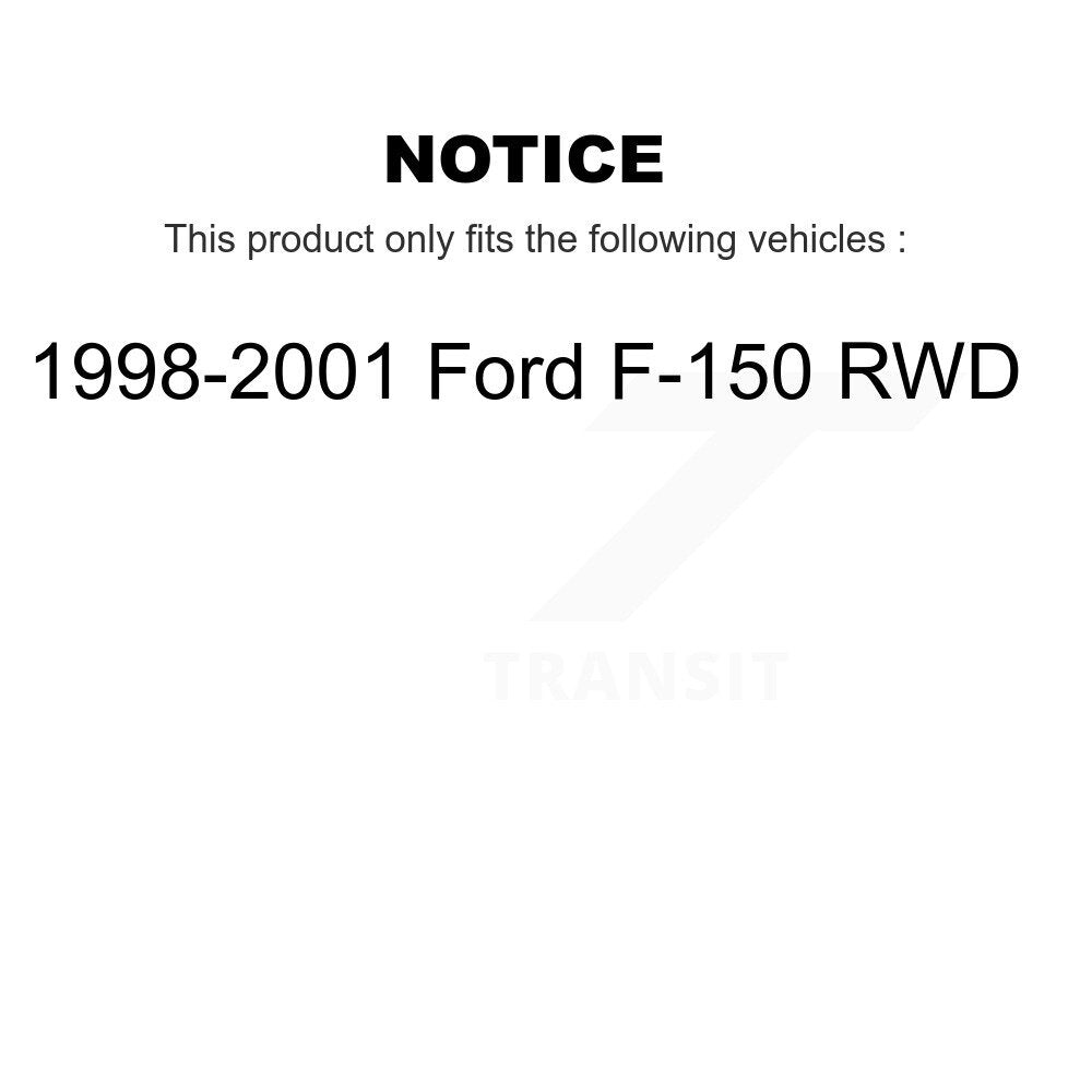 [Avant] Kit d'amortisseur de suspension pour 1998-2001 Ford F-150 RWD KSS-101081