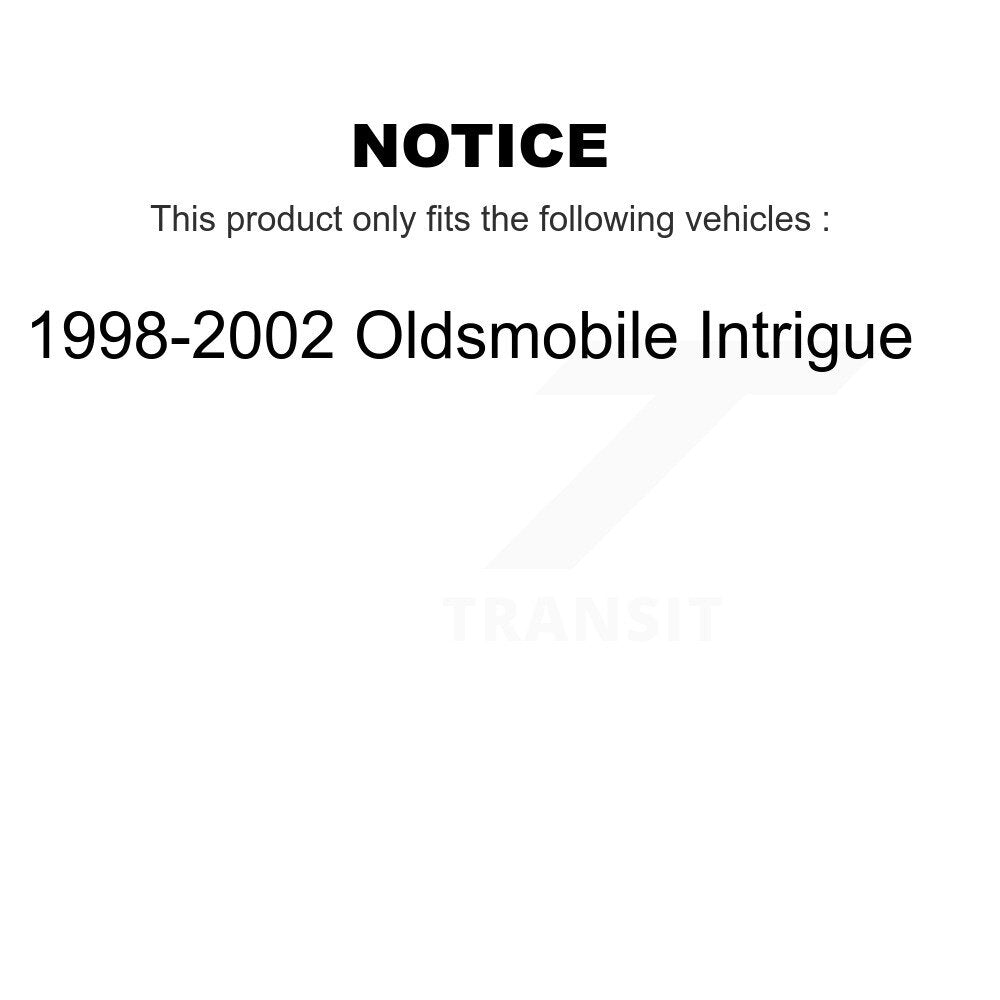 [Avant] Ensemble de bras de suspension et joint à rotule pour 98-02 Oldsmobile Intrigue KSS-103982