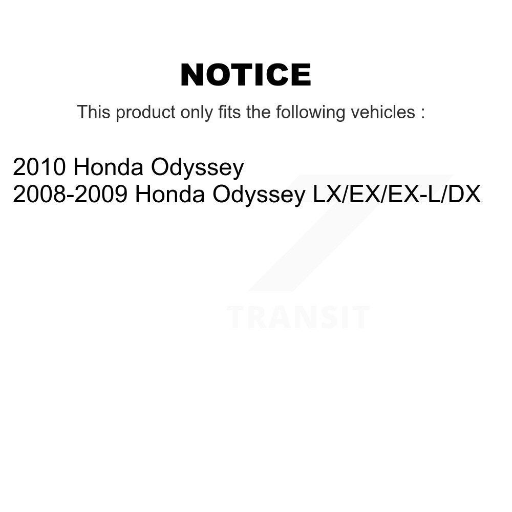 [Avant] Kit d'ensemble de bras de suspension et joint à rotule pour Honda Odyssey KSS-103989