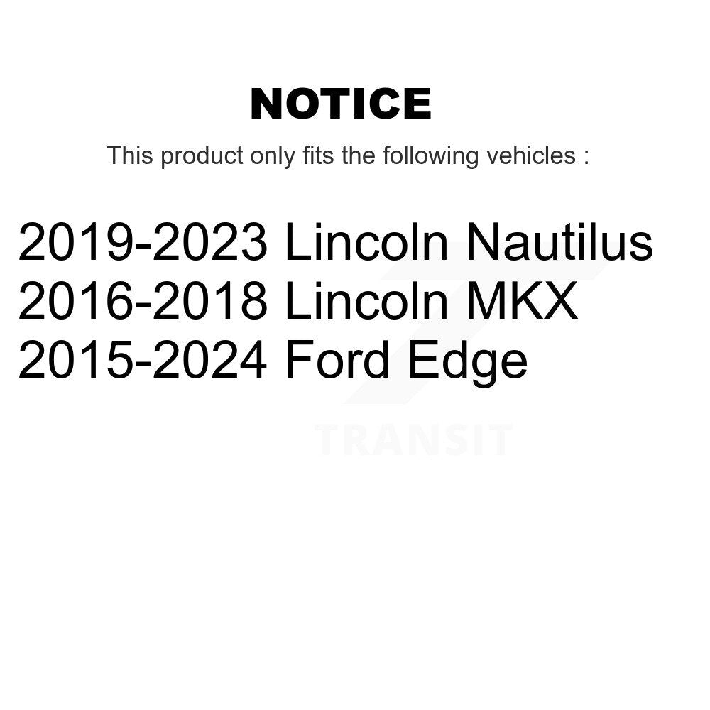 [Avant] Ensemble de jambe de suspension avec ressort hélicoïdal pour Ford Edge Lincoln Nautilus MKX KSS-104175