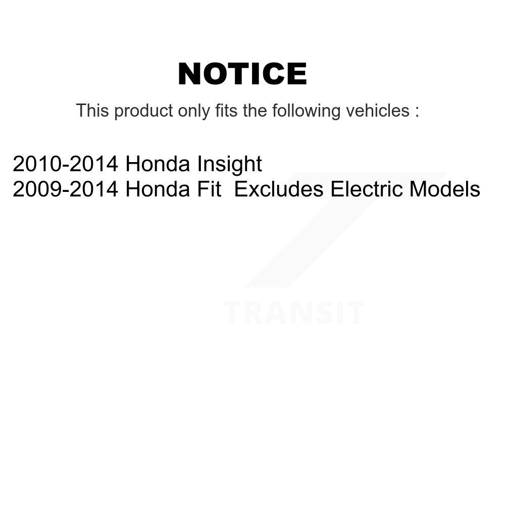 [Avant Droite] Ensemble de jambe de suspension avec ressort hélicoïdal pour Honda Fit Insight KSS-105070