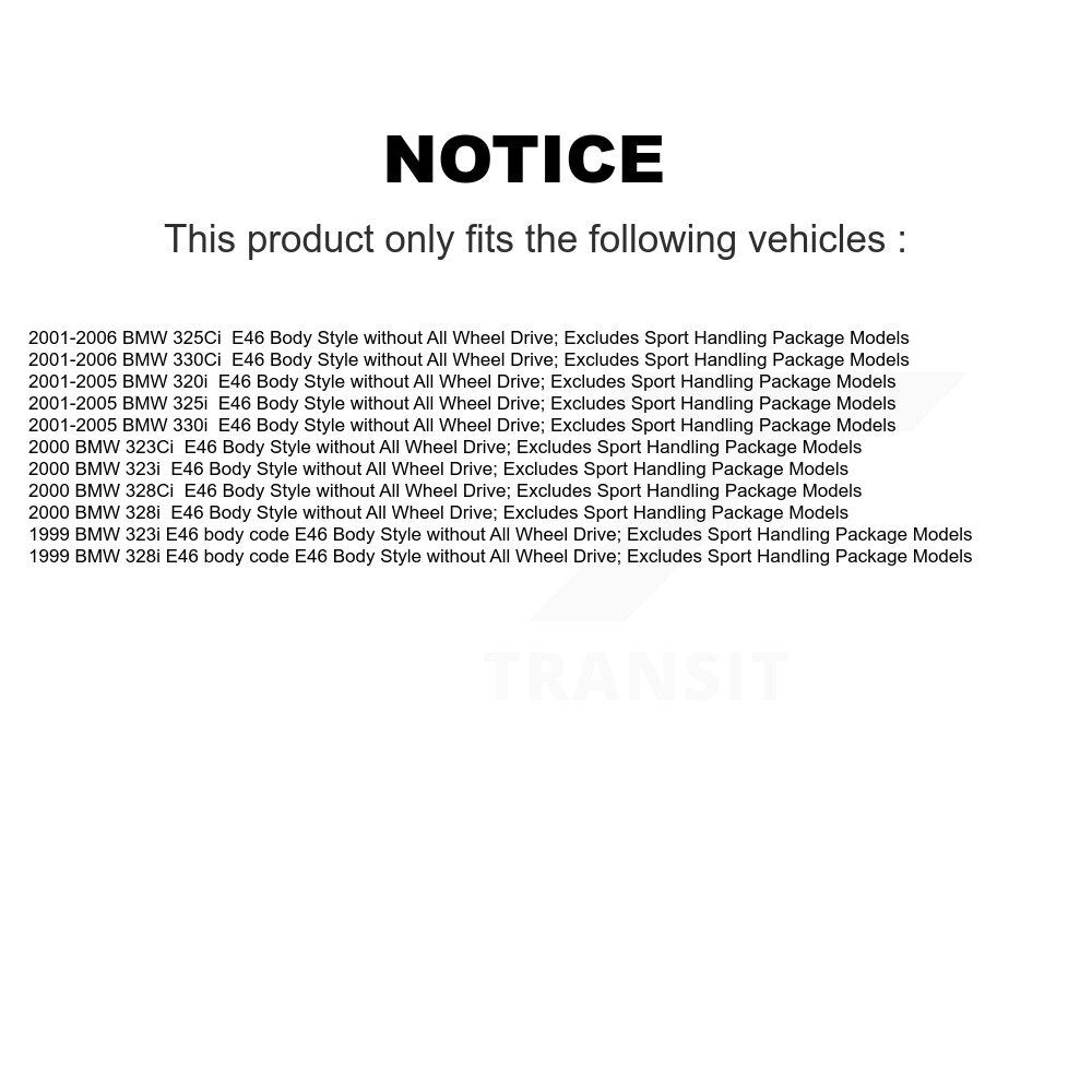 [Avant Droite] Ensemble de jambe de suspension avec ressort hélicoïdal pour BMW 330Ci 325i 325Ci 320i 330i 323i 328i KSS-105119