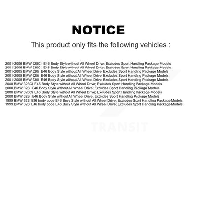 [Avant Droite] Ensemble de jambe de suspension avec ressort hélicoïdal pour BMW 330Ci 325i 325Ci 320i 330i 323i 328i KSS-105119