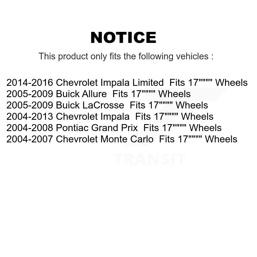[Arrière Droite] Ensemble de jambe de suspension avec ressort hélicoïdal pour Chevrolet Impala Buick LaCrosse Pontiac Grand KSS-105627