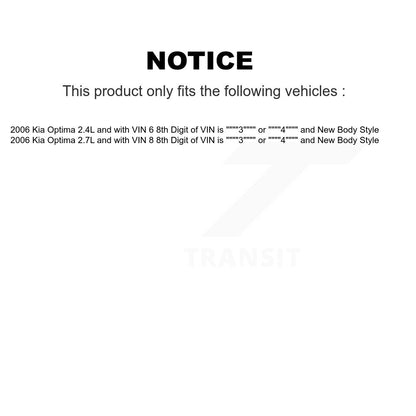 [Avant Gauche] Jambe de suspension pour Kia Optima KSS-105659