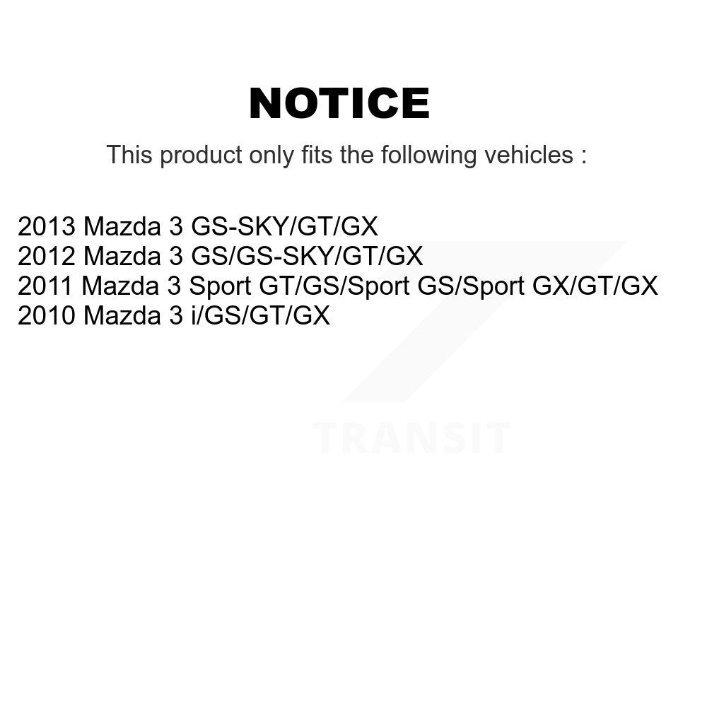 [Avant Gauche] Jambe de suspension pour Mazda 3 KSS-105841