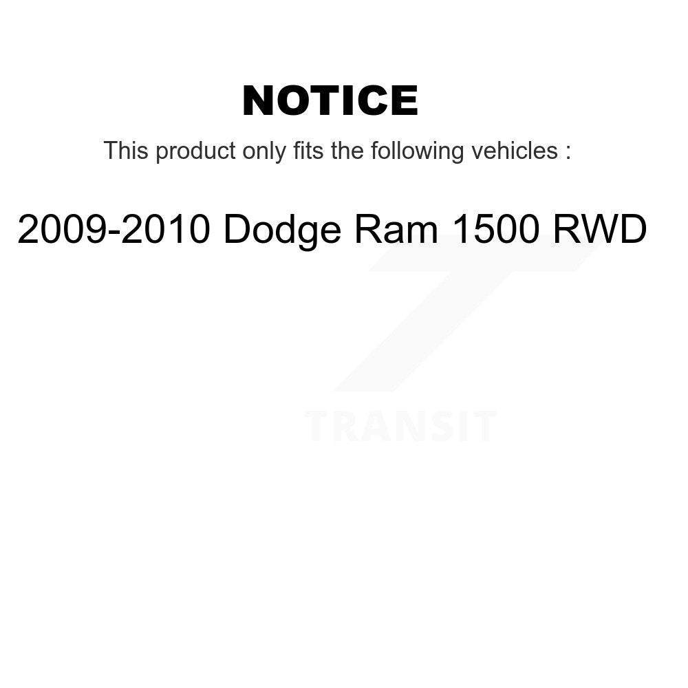 [Avant] Jambe de suspension pour 2009-2010 Dodge Ram 1500 RWD KSS-106530