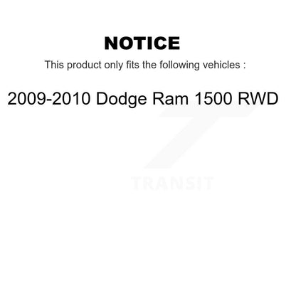 [Avant] Jambe de suspension pour 2009-2010 Dodge Ram 1500 RWD KSS-106530