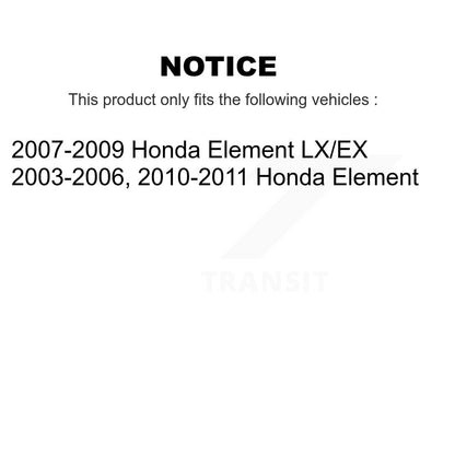 [Arrière Droite] Jambe de suspension pour Honda Element KSS-106702