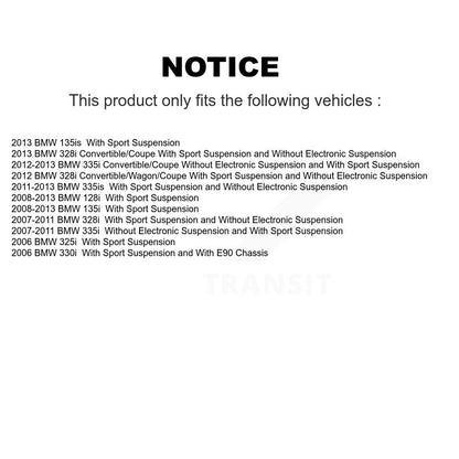 [Avant Gauche] Jambe de suspension pour BMW 328i 335i 128i 135i 325i 330i 335is KSS-106802