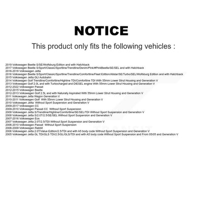[Avant] Jambe de suspension pour Volkswagen Jetta Passat Golf Beetle Rabbit KSS-107233