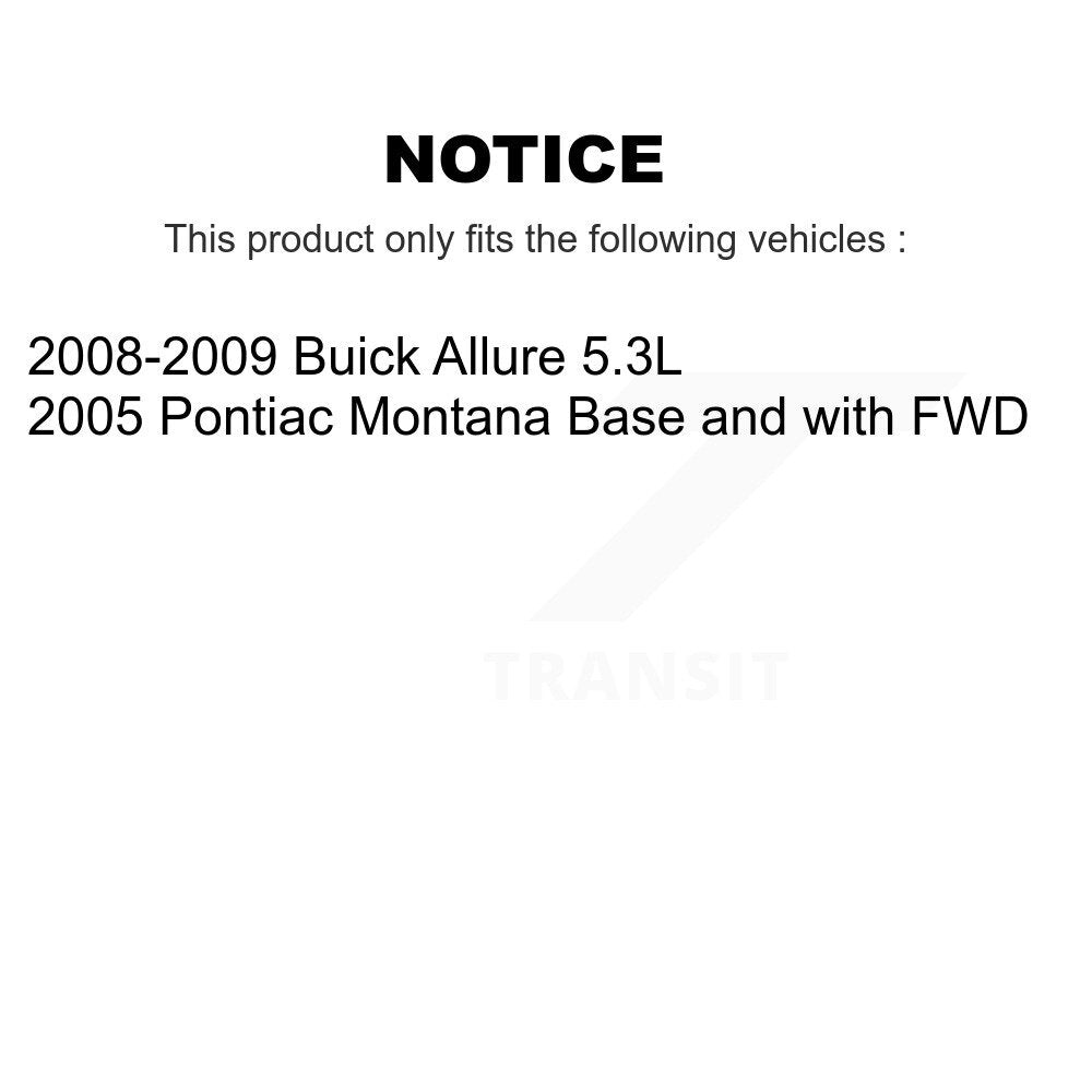 [Avant] Jambe de suspension pour Pontiac Montana Buick Allure KSS-107239
