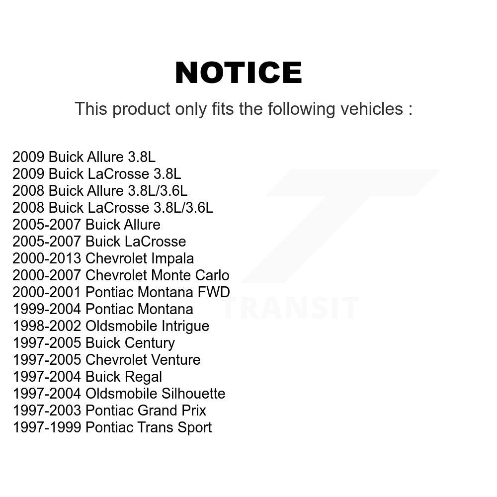 [Avant] Jambe de suspension pour Chevrolet Impala Buick LaCrosse Pontiac Prix KSS-107246