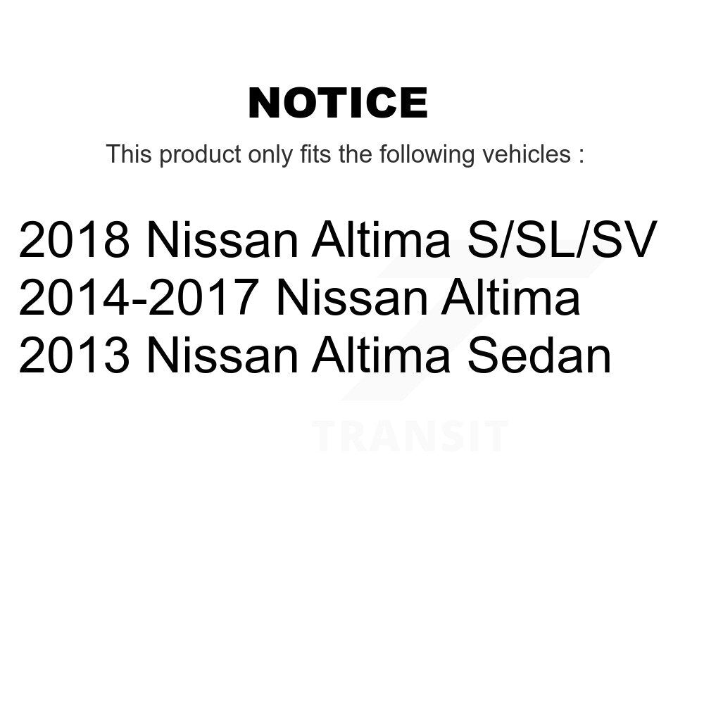 [Arrière Gauche] Amortisseur de suspension pour Nissan Altima KSS-107314
