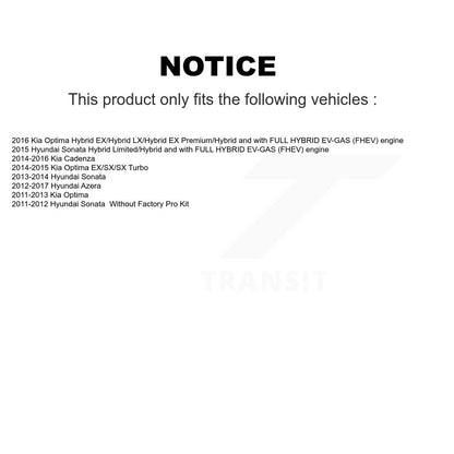 [Arrière] Amortisseur de suspension pour Hyundai Sonata Kia Optima Cadenza Azera KSS-107467