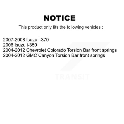 [Arrière] Amortisseur de suspension pour Chevrolet Colorado GMC Canyon Isuzu i-350 i-370 KSS-107491