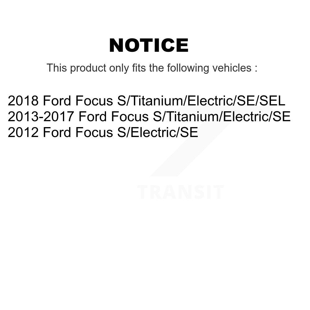 [Arrière] Amortisseur de suspension pour Ford Focus KSS-107514