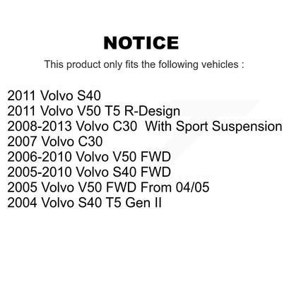[Arrière] Amortisseur de suspension pour Volvo S40 C30 V50 KSS-107550