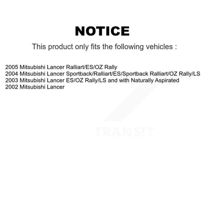 [Arrière] Jambe de suspension pour Mitsubishi Lancer KSS-107600