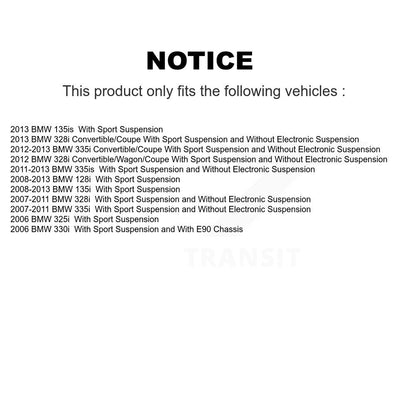 [Avant et Arrière] Jambe de suspension pour BMW 328i 335i 128i 135i 325i KSS-107913