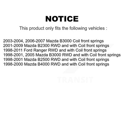 [Avant et Arrière] Amortisseur de suspension pour Ford Ranger Mazda B3000 B2300 B4000 B2500 KSS-108148