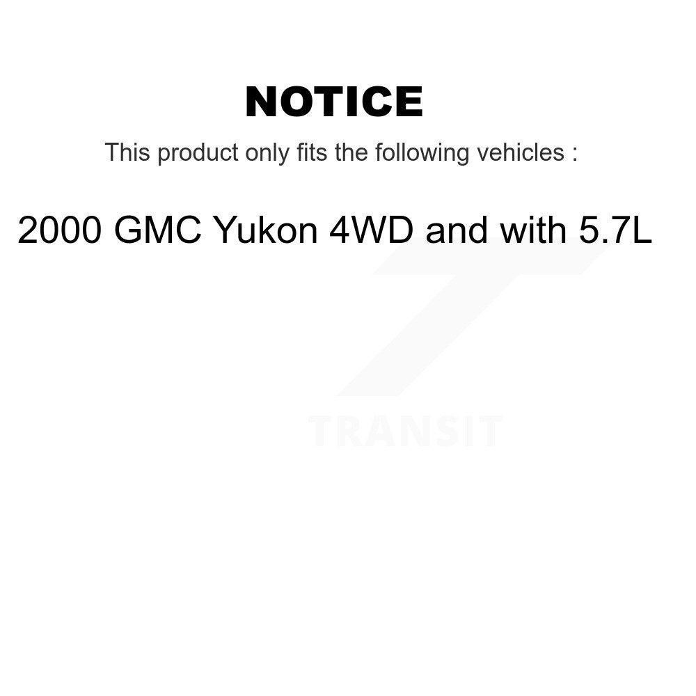 [Arrière] Amortisseur de suspension pour 2000 GMC Yukon 4WD with 5.7L KSS-108241