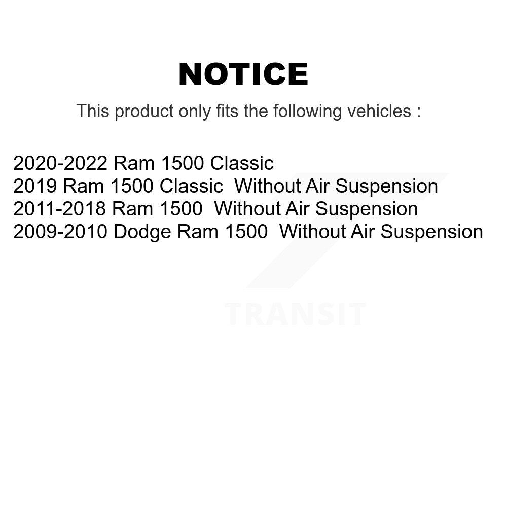 [Arrière] Amortisseur de suspension pour Ram 1500 Classic Dodge KSS-108243