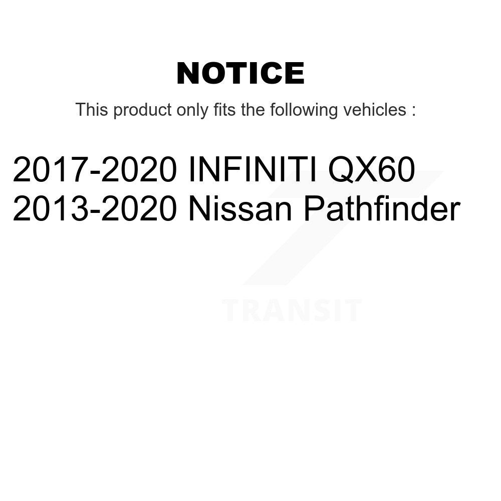 [Arrière] Amortisseur de suspension pour Nissan Pathfinder INFINITI QX60 KSS-108259