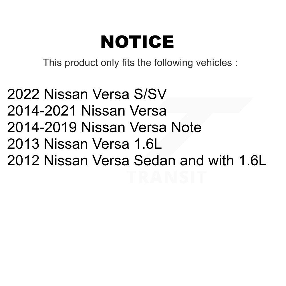 [Avant Droite] Jambe de suspension pour Nissan Versa Note KSS-108281