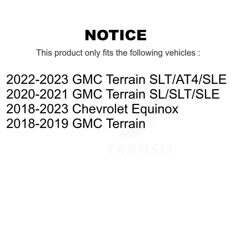 [Arrière] Amortisseur de suspension pour Chevrolet Equinox GMC Terrain KSS-108345