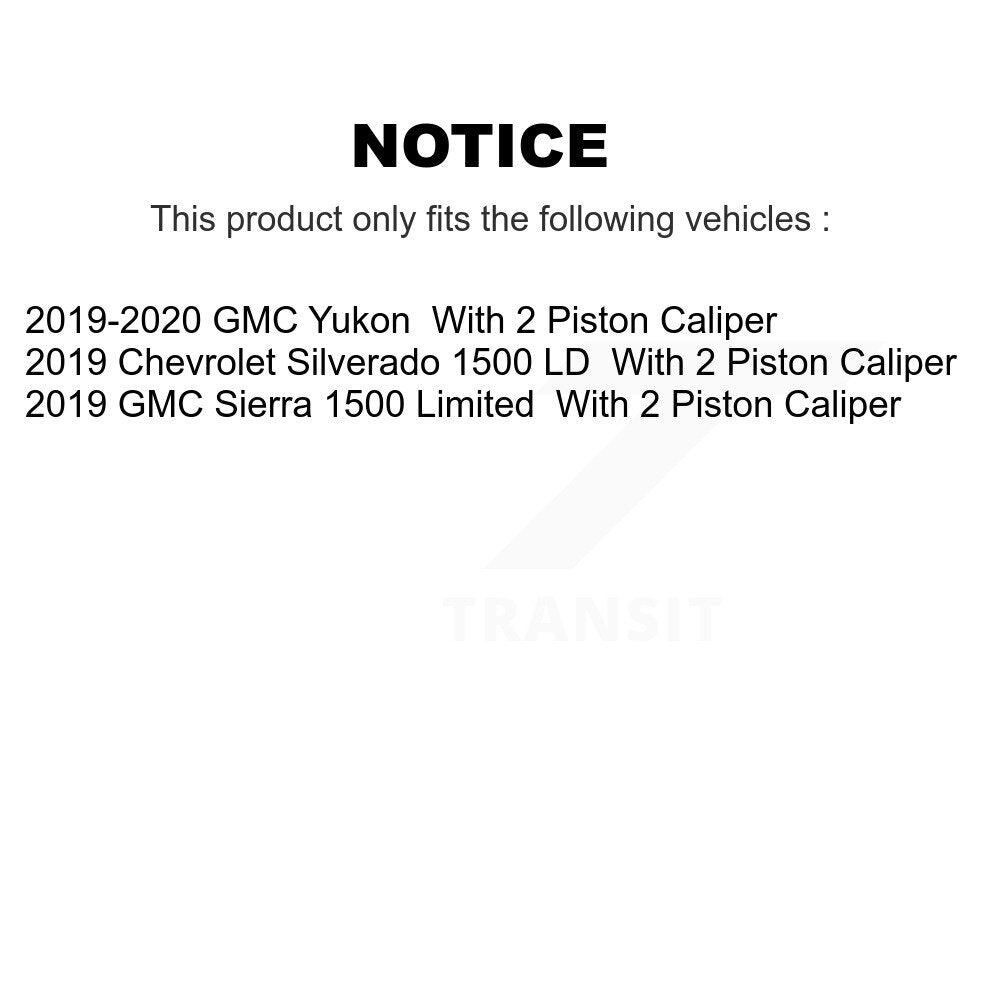 [Avant] Plaquette de frein pour GMC Chevrolet Silverado 1500 LD Sierra KSW-100476
