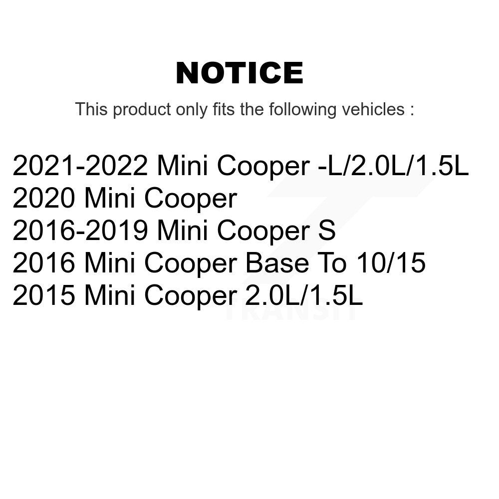 [Arrière] Plaquette de frein pour Mini Cooper KSW-100591