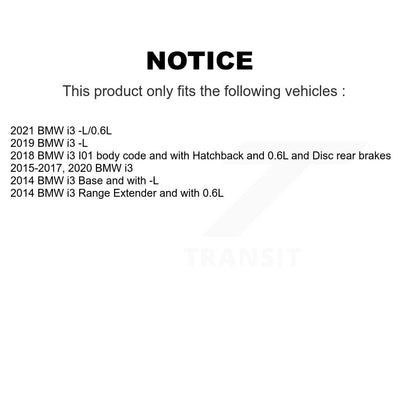 [Arrière] Plaquette de frein pour BMW i3 i3s KSW-100812
