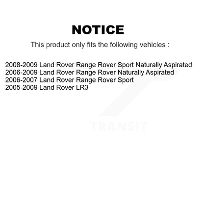 [Avant + Arrière] Kit de plaquette (céramique) de frein pour Land Rover Range Sport LR3 KTC-100065