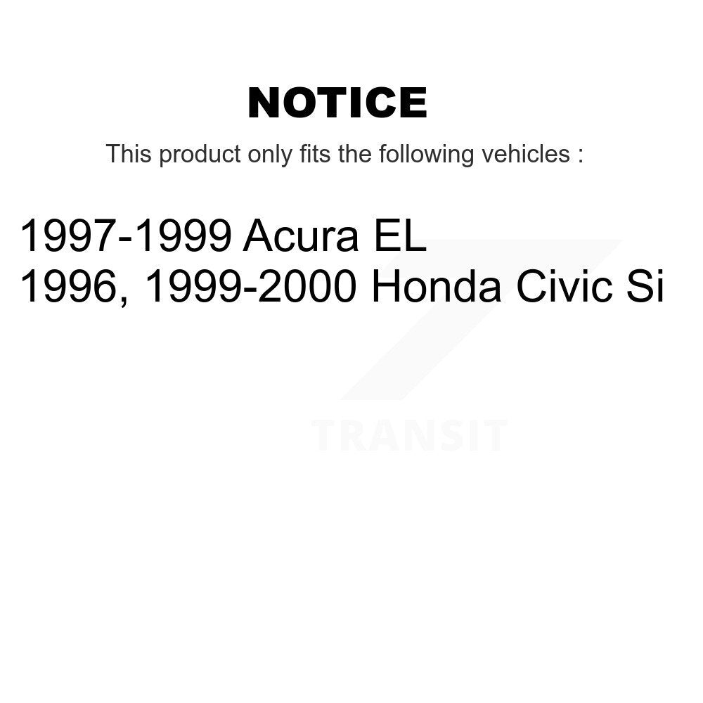 [Avant + Arrière] Kit de plaquette (céramique) de frein pour Honda Civic Acura EL KTC-100328