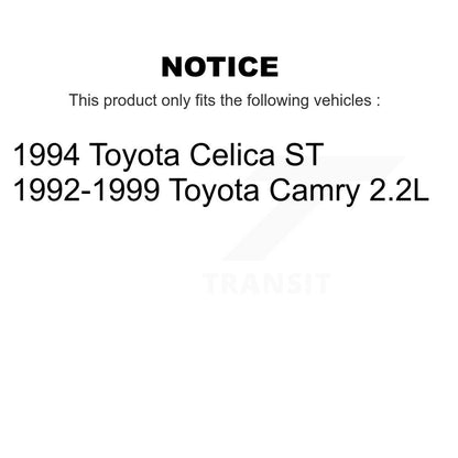 [Avant + Arrière] Kit de plaquette (céramique) de frein pour Toyota Camry Celica KTC-100342
