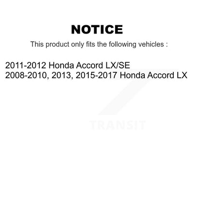 [Avant + Arrière] Kit de plaquette (céramique) de frein pour Honda Accord KTC-100469
