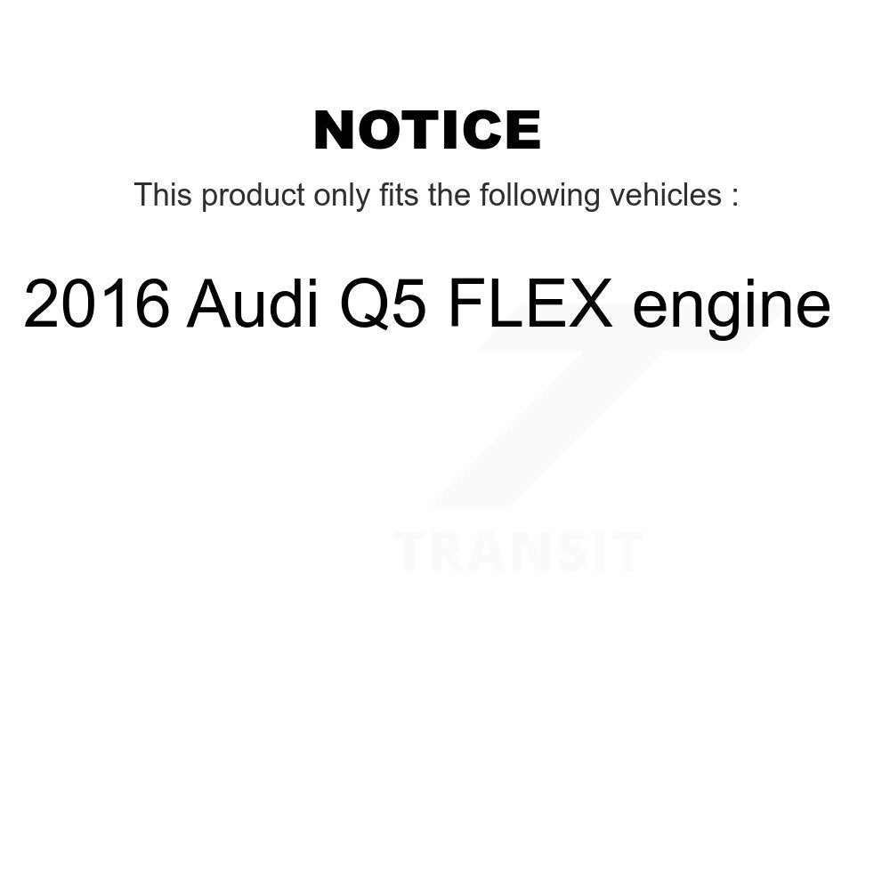 [Avant + Arrière] Kit de plaquette (céramique) de frein pour 2016 Audi Q5 FLEX engine KTC-100567