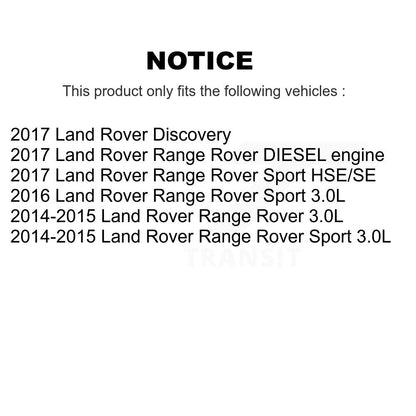 [Avant + Arrière] Kit de plaquette (céramique) de frein pour Land Rover Range Sport Discovery KTC-100577