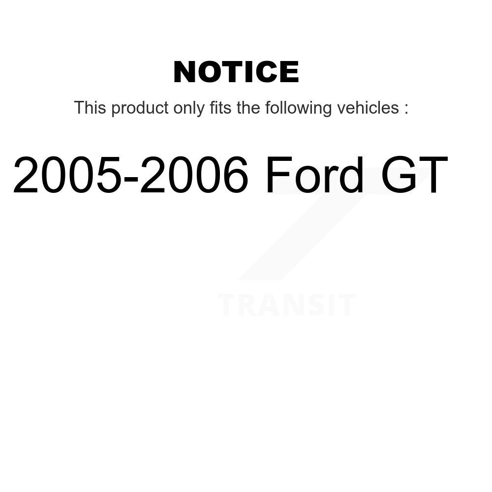 [Avant + Arrière] Kit de plaquette (céramique) de frein pour 2005-2006 Ford GT KTC-100623