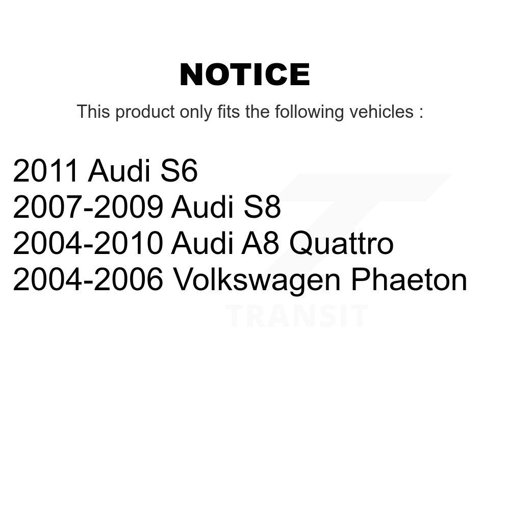 [Avant + Arrière] Kit de plaquette (céramique) de frein pour Audi A8 Quattro Volkswagen Phaeton S8 S6 KTC-100632
