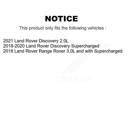 [Avant + Arrière] Kit de plaquette (céramique) de frein pour 2018 Land Rover Range 3.0L avec Supercharged KTC-100671