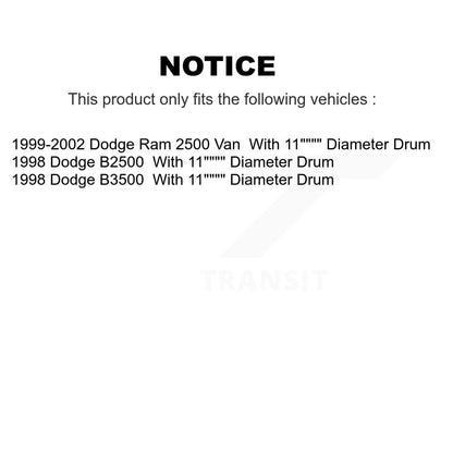 [Avant et Arrière] Plaquette de frein pour Dodge B3500 Ram 2500 Van B2500 KTN-100121
