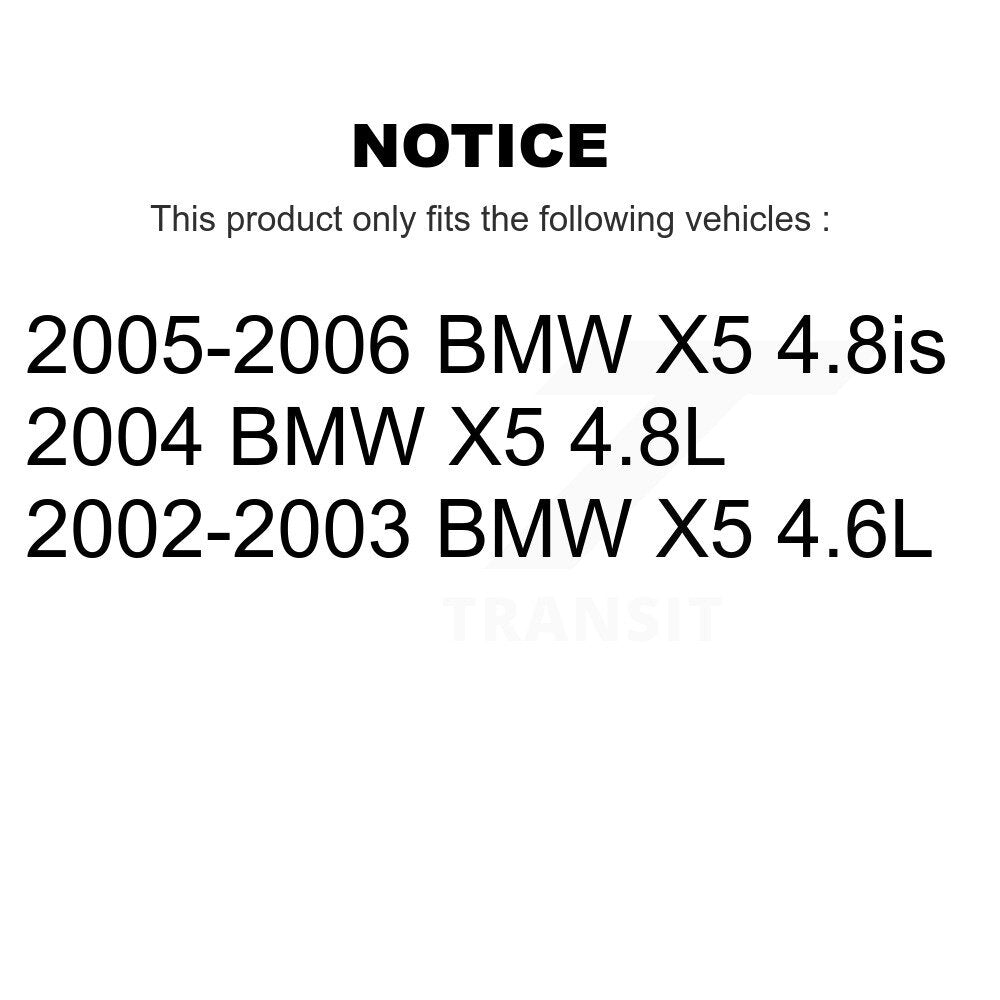 [Avant + Arrière] Kit de plaquette (céramique) de frein pour BMW X5 KTN-100833